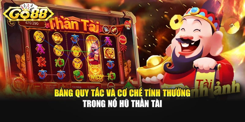 Bảng quy tắc và cơ chế tính thưởng trong nổ hũ thần tài